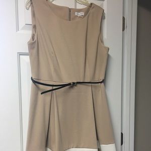 Calvin Klein dress with belt